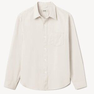 Buck Mason Draped Twill One Pocket Shirt, Natrual (Sz. M)